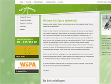Tablet Screenshot of kyrastrimmerij.nl
